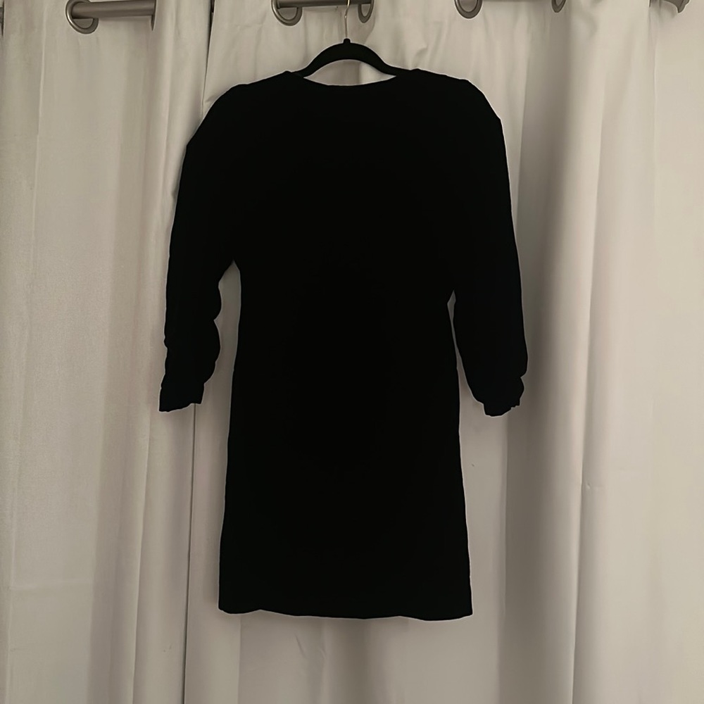 Victor Costa velvet black dress